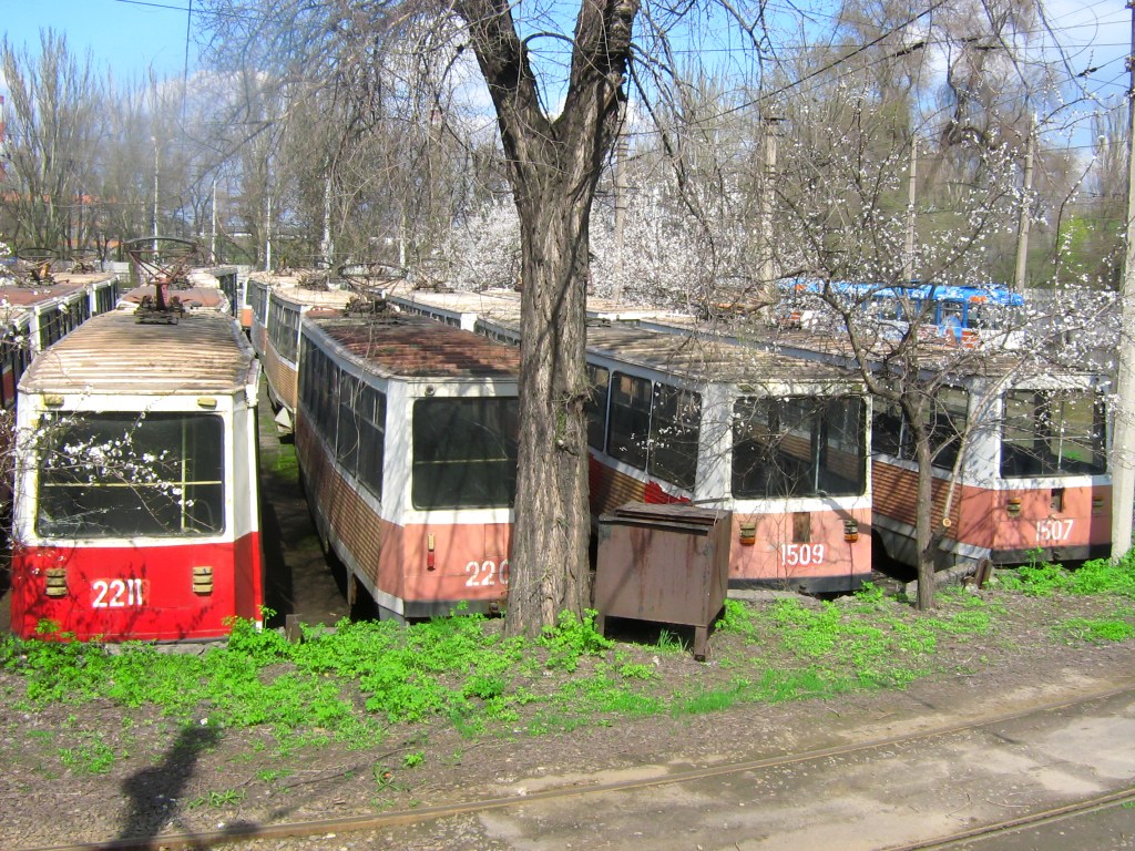 Днепр — Территория трамвайных депо
