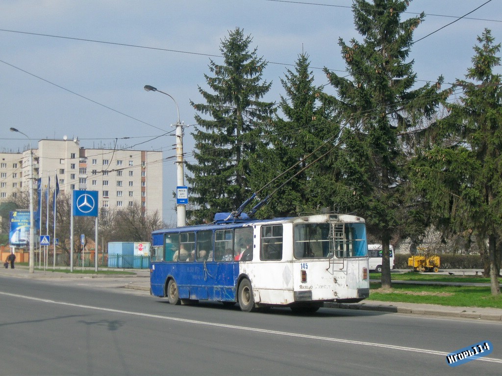 Lutsk, ZiU-682V [V00] № 145; Lutsk — Memorial Sunday, routes to Harazdzha