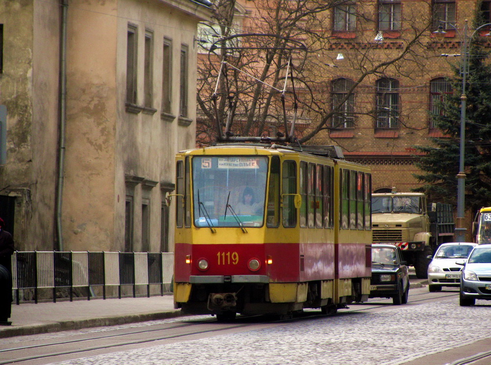 Lviv, Tatra KT4SU № 1119
