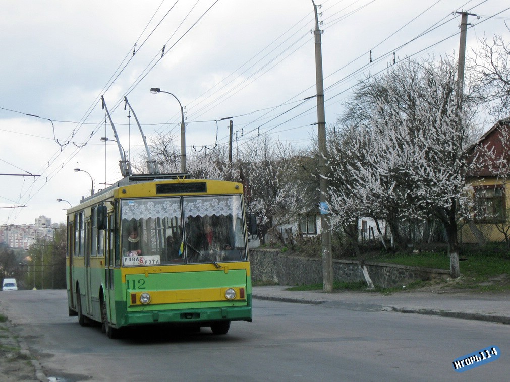 Ровно, Škoda 14Tr89/6 № 112