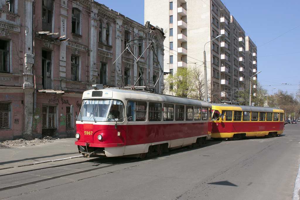 Киев, Tatra T3SU № 5967