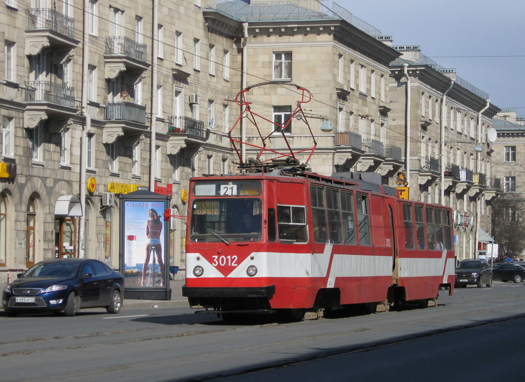 Санкт-Петербург, ЛВС-86К № 3012