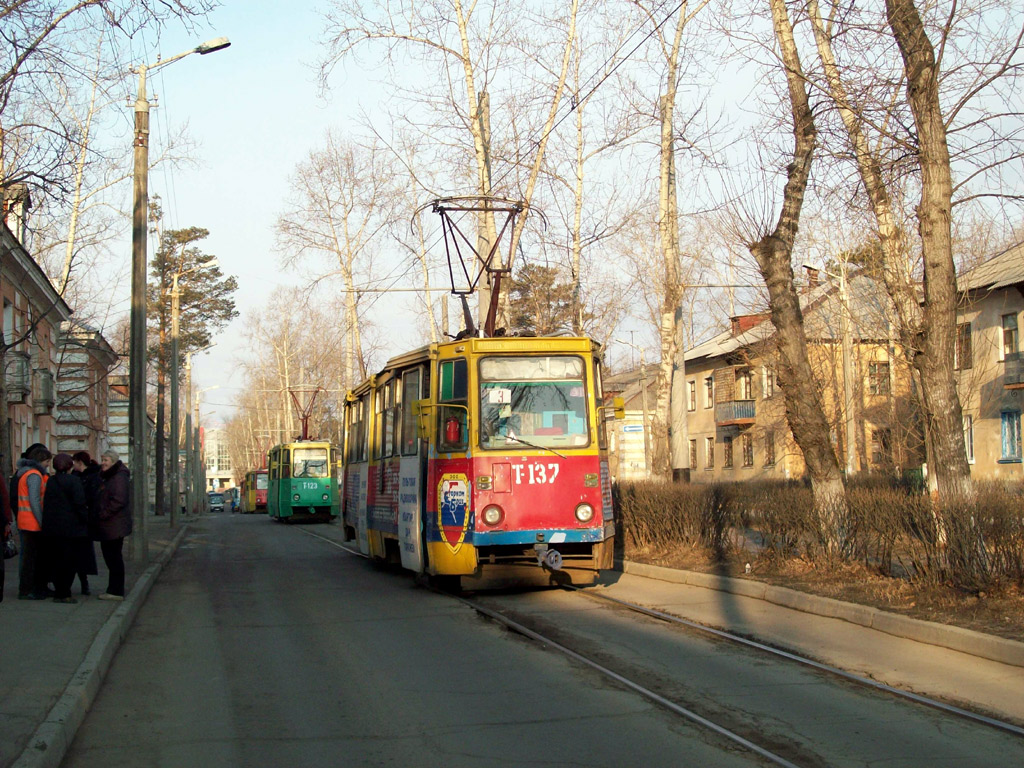Angarsk, 71-605 (KTM-5M3) Nr. 137; Angarsk — Accidents