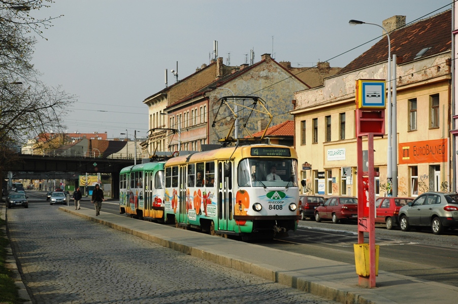 Прага, Tatra T3R.P № 8408