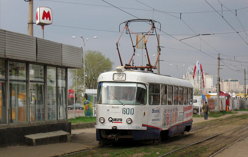 Kharkiv, Tatra T3SU № 600