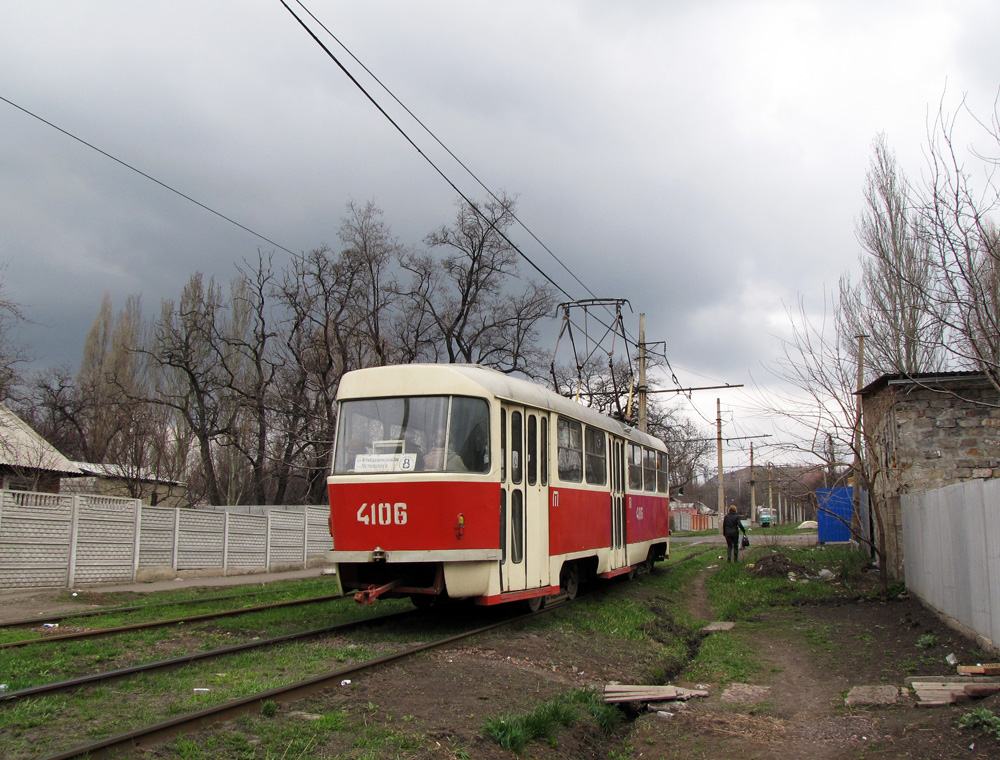 Донецк, Tatra T3SU № 4106