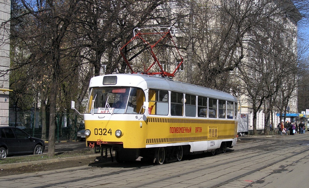 Москва, Tatra T3SU № 0324