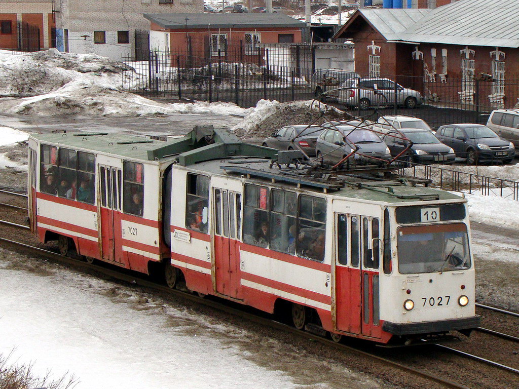 Санкт-Петербург, ЛВС-86К № 7027