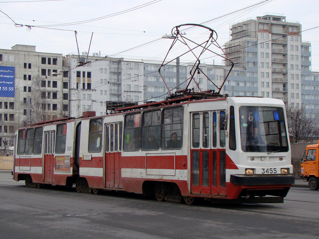 Санкт-Петербург, ЛВС-86К-М № 3455