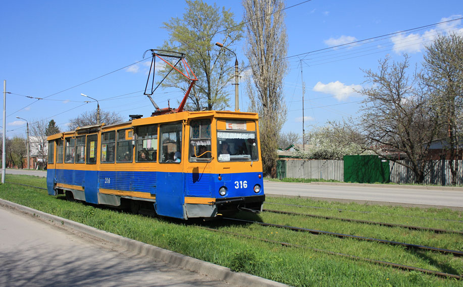 Таганрог, 71-605 (КТМ-5М3) № 316
