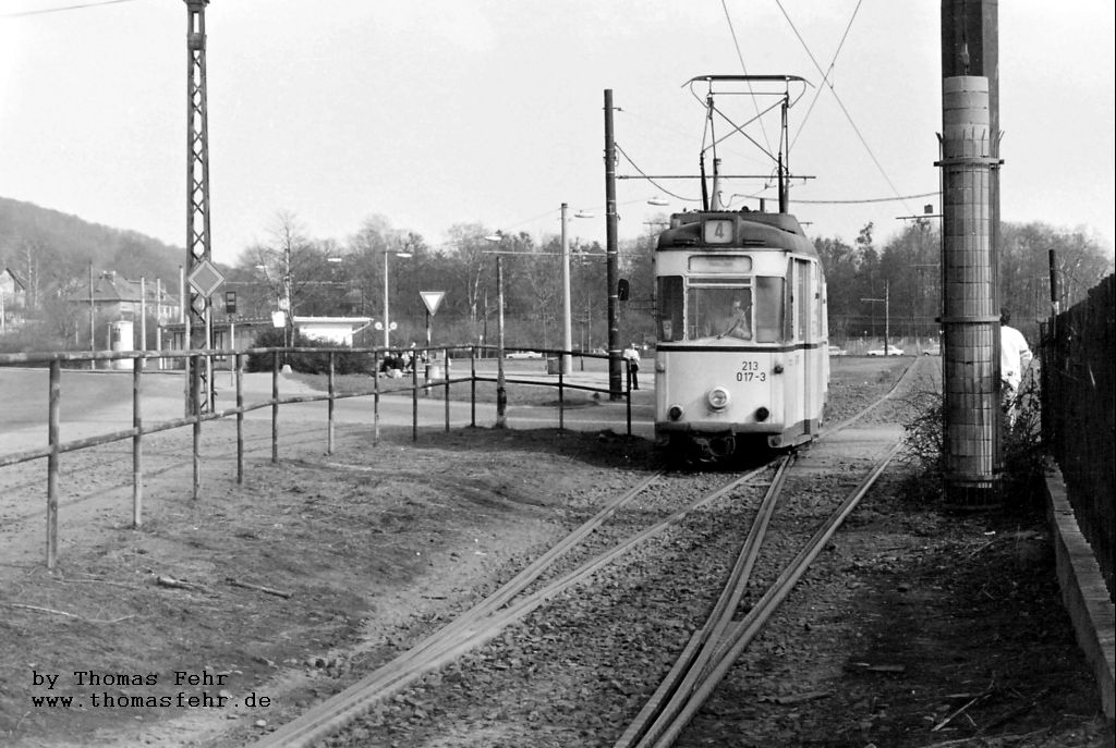 Дрезден, Gotha T57 № 213 017; Дрезден — Старые фотографии (трамвай)