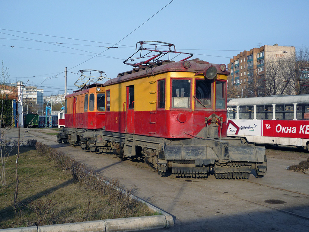 Самара, ГС-4 (ГВРЗ) № СН-15; Самара — Городское трамвайное депо