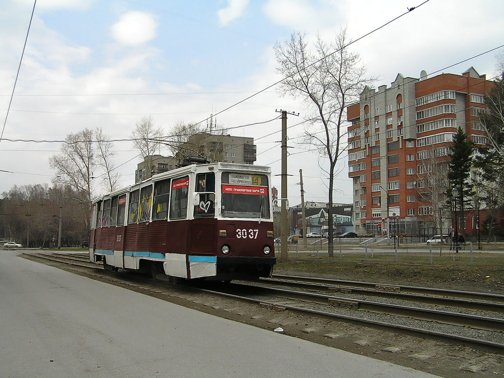 Новосибирск, 71-605 (КТМ-5М3) № 3037