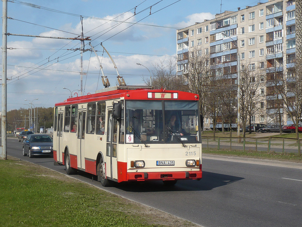 Вильнюс, Škoda 14Tr10/6 № 2115