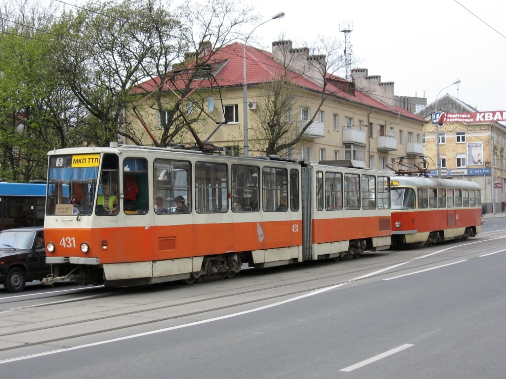 Калининград, Tatra KT4SU № 431