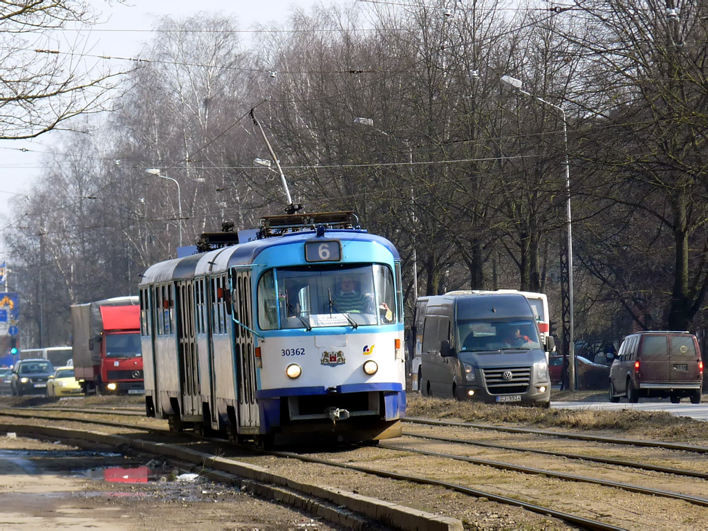 Рига, Tatra T3A № 30362