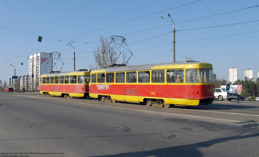 Kyiv, Tatra T3SU # 5389