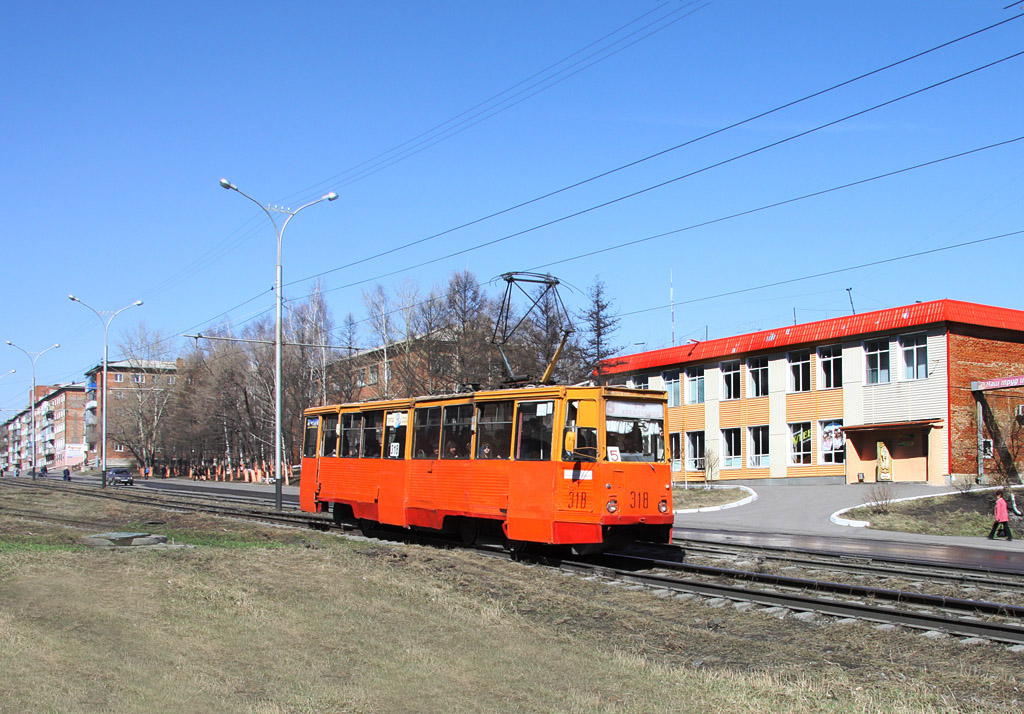 Прокопьевск, 71-605 (КТМ-5М3) № 318