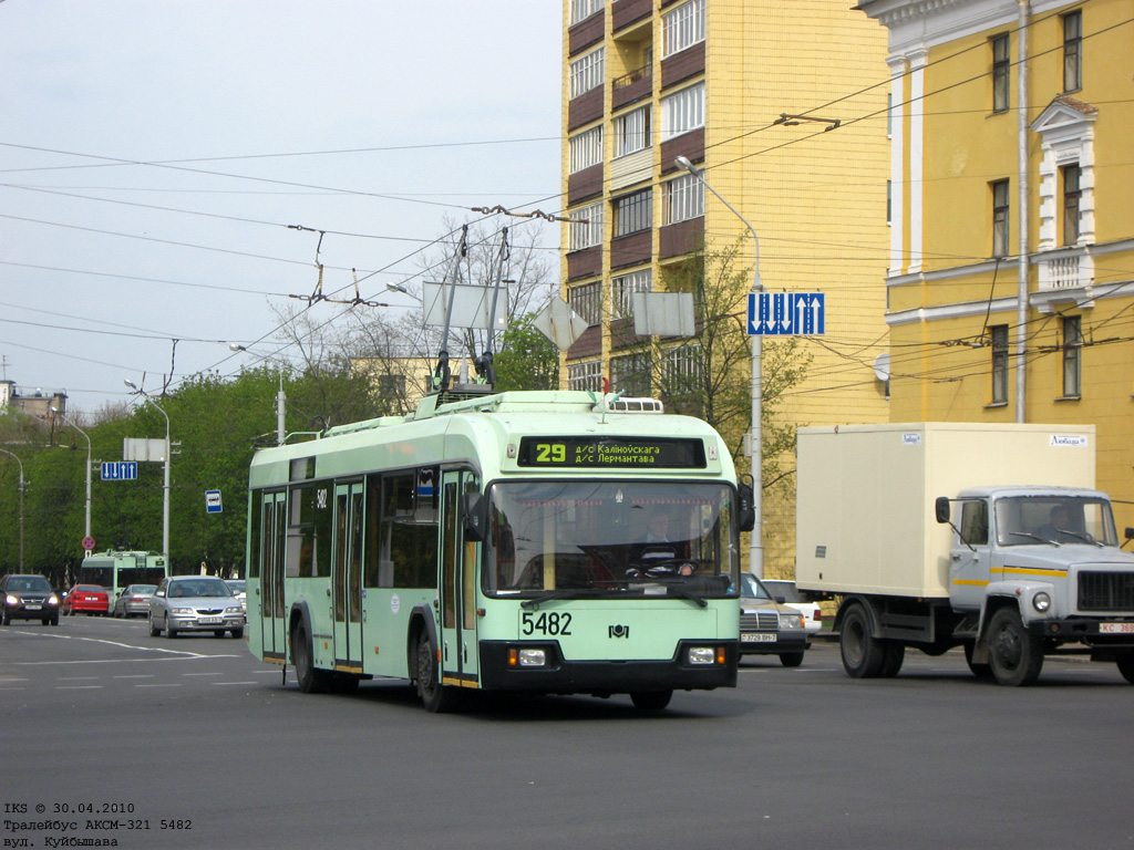 Минск, БКМ 321 № 5482
