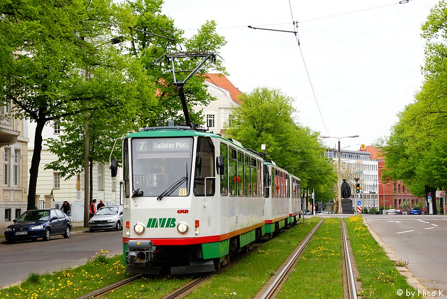 Магдебург, Tatra T6A2M № 1282; Магдебург — 20 лет трамваям Татра Т6А2 в Магдебурге (02.05.2010)