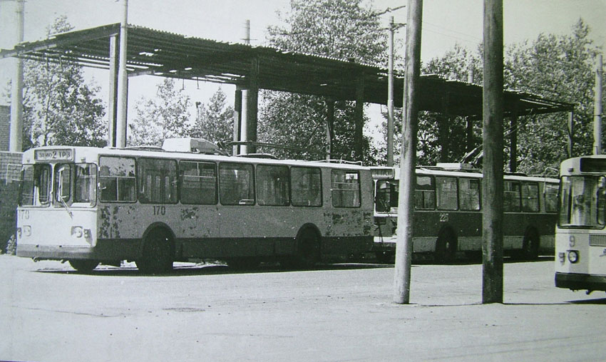 Chita, ZiU-682V [V00] # 170; Chita — Trolleybus depot