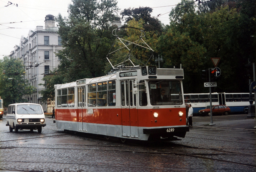 Санкт-Петербург, ЛМ-68 № 6249; Санкт-Петербург — Парад на 90-летие трамвая