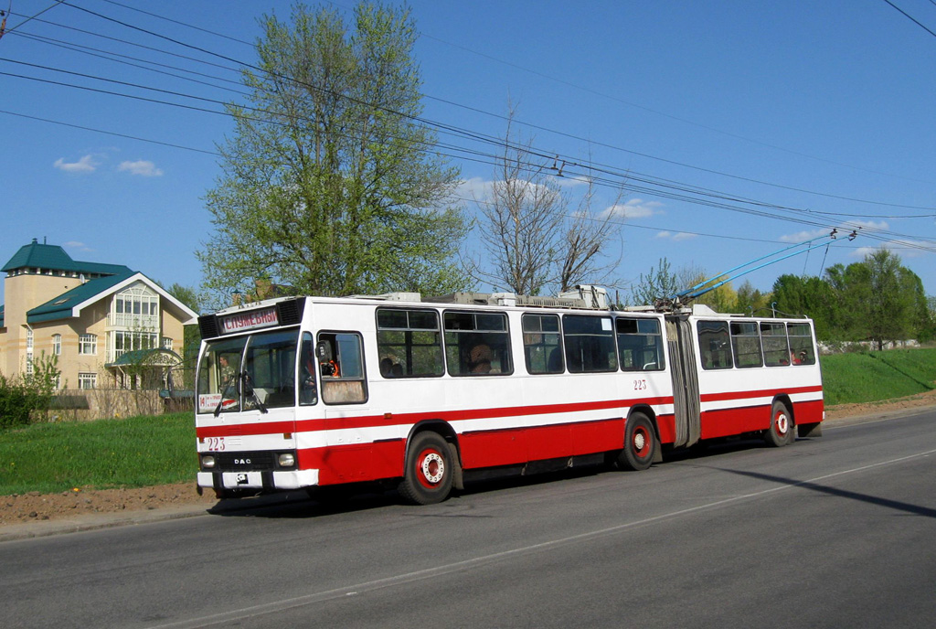 Харьков, DAC-217E № 223; Харьков — Транспортовка 03.05.2010 — поездка на троллейбусе DAC-217E к 71-летию Харьковского троллейбуса