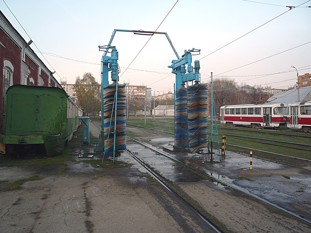 Самара, Tatra T3SU (двухдверная) № б/н1; Самара — Городское трамвайное депо
