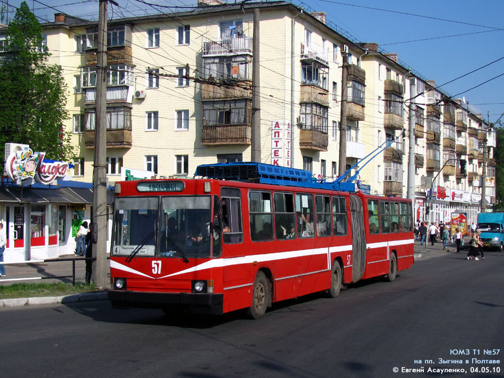 Poltava, YMZ T1 № 57
