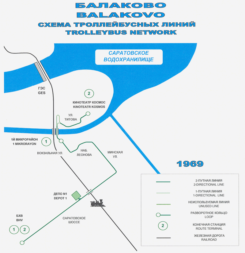 Balakovas — Maps
