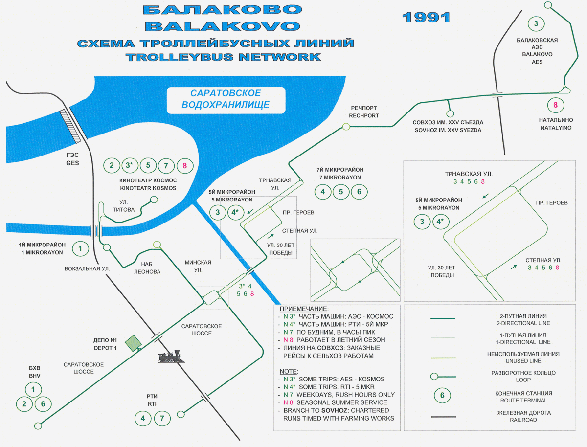 Balakowo — Maps
