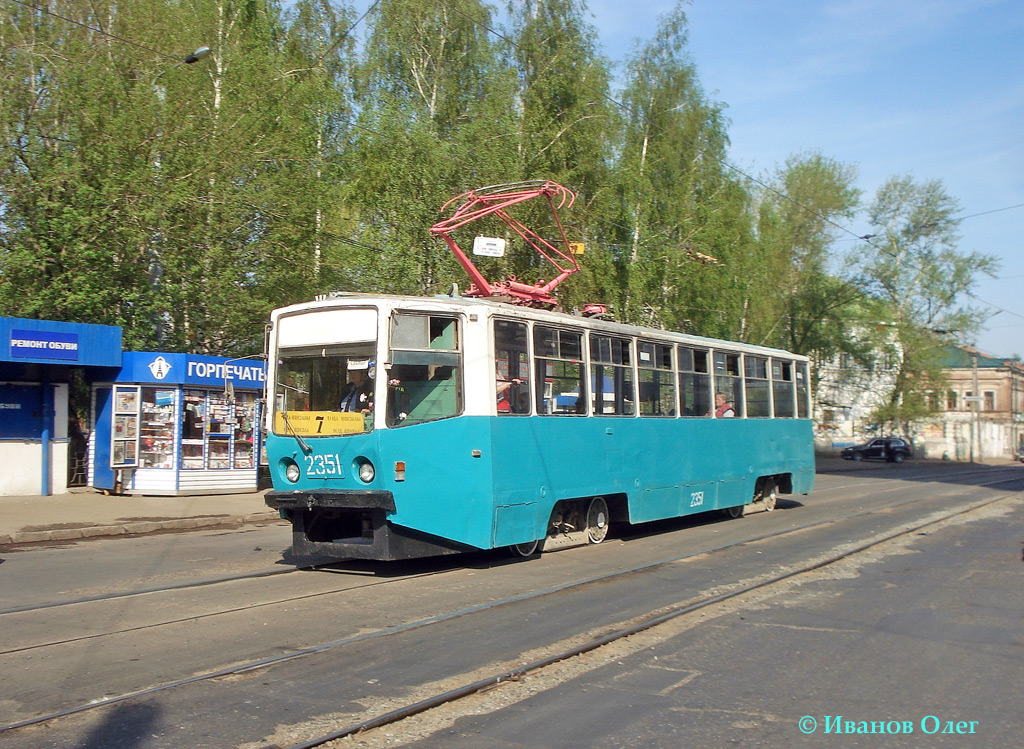 Казань, 71-608КМ № 2351 — Фото — Городской электротранспорт