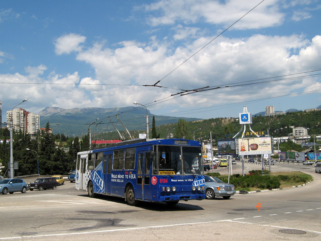 Krimmi trollid (Simferopol - Alušta - Jalta), Škoda 14Tr89/6 № 6104