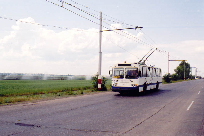Балаково, ЗиУ-682Г [Г00] № 2217; Балаково — Троллейбусная линия на Балаковскую АЭС