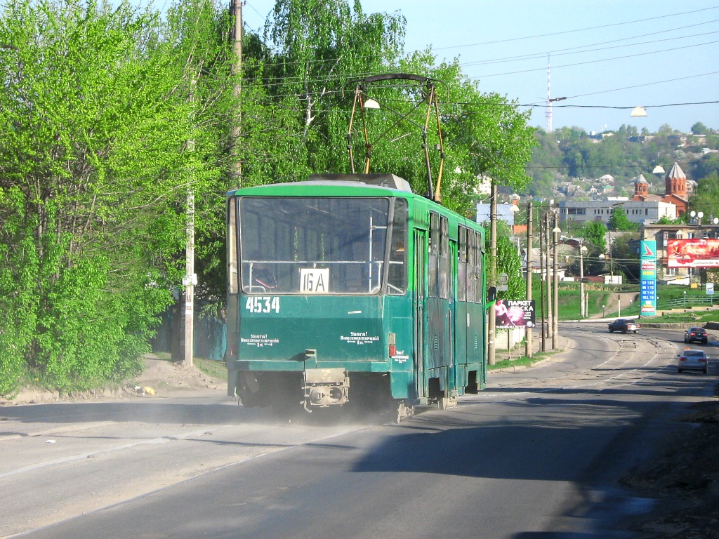 Харьков, Tatra T6B5SU № 4534