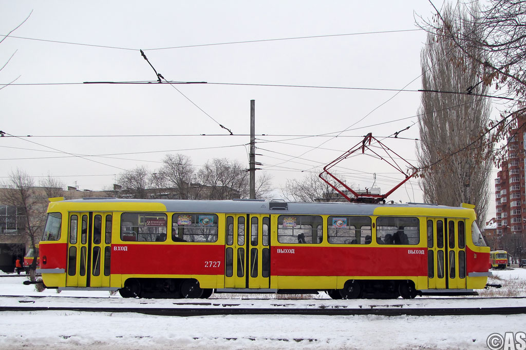 Volgograd, Tatra T3SU № 2727