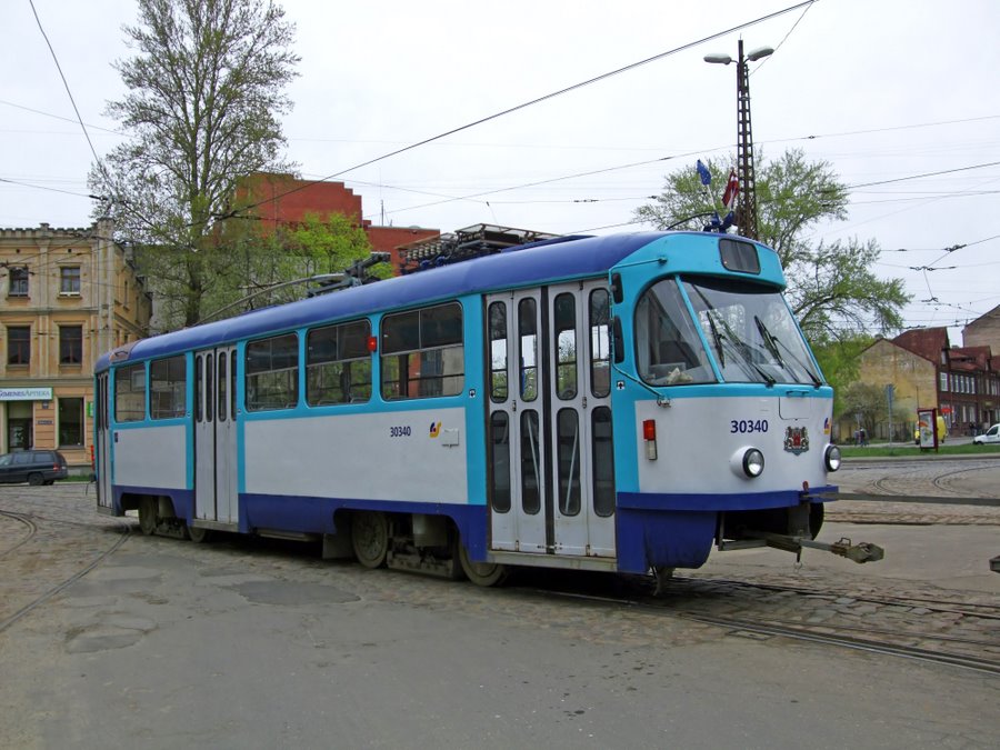Рига, Tatra T3A № 30340