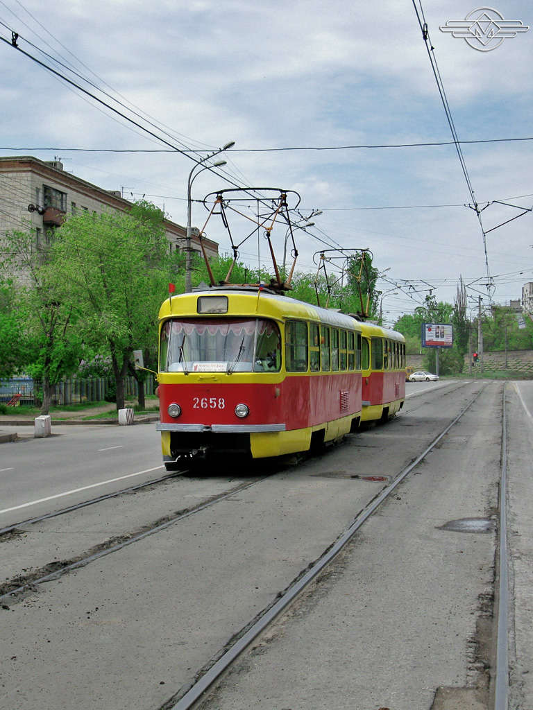 Волгоград, Tatra T3SU (двухдверная) № 2658; Волгоград, Tatra T3SU (двухдверная) № 2659