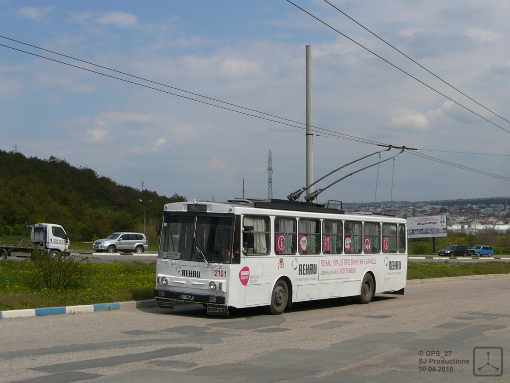 Crimean trolleybus, Škoda 14Tr89/6 # 2101