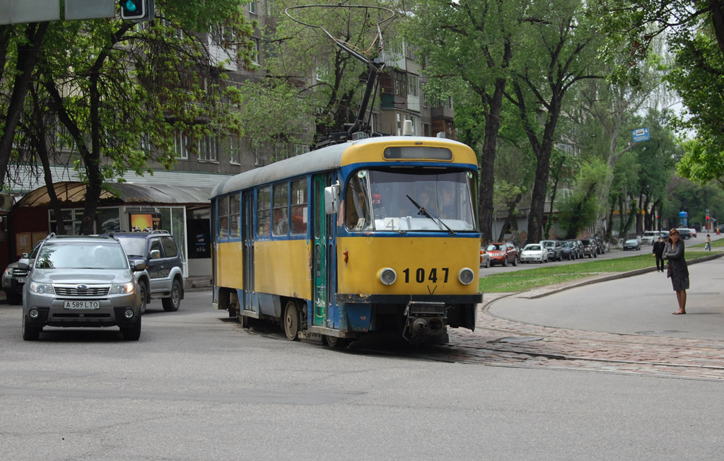 Алматы, Tatra T4D № 1047
