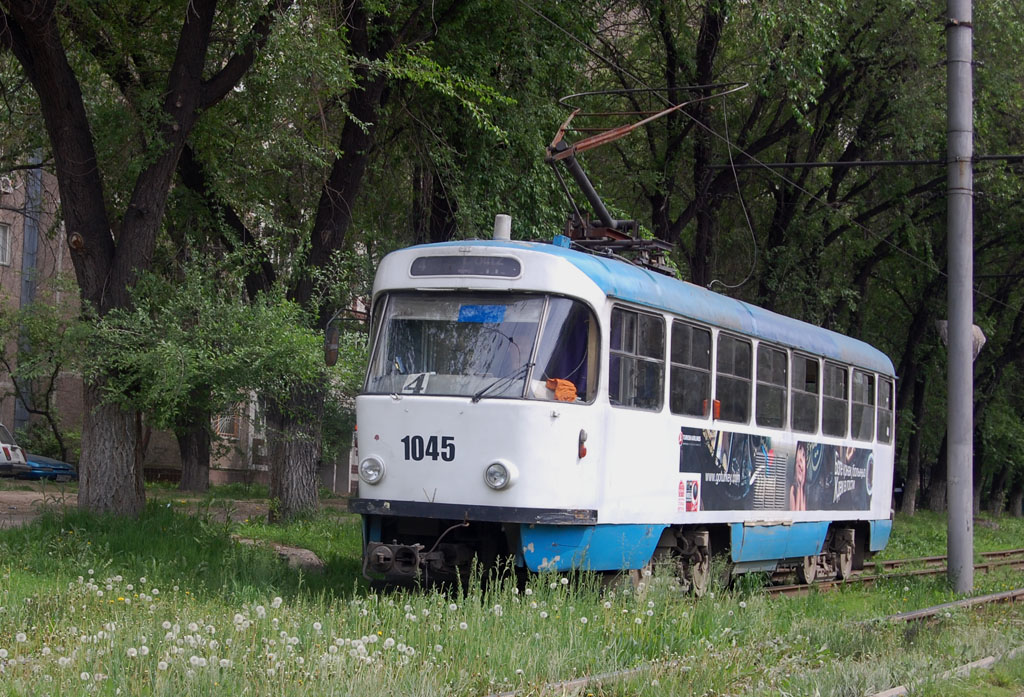 Алматы, Tatra T4D № 1045