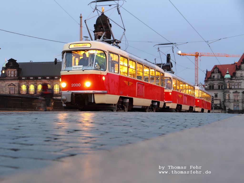 Dresden, Tatra T4D № 2000 (201 314)