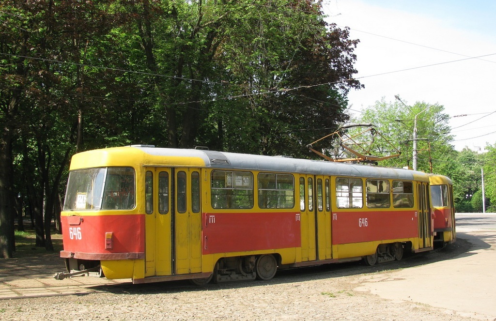 Харьков, Tatra T3SU № 646