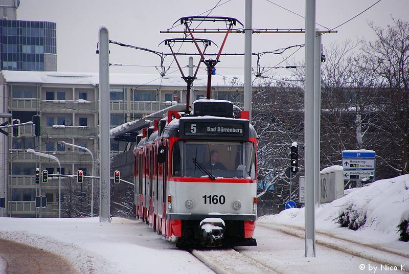 Галле, Tatra T4DC № 1160