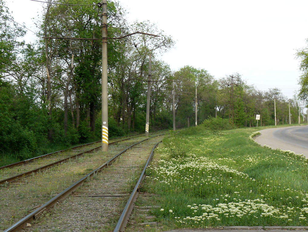 Krywyj Rih — Tram and trolleybus lines and loops