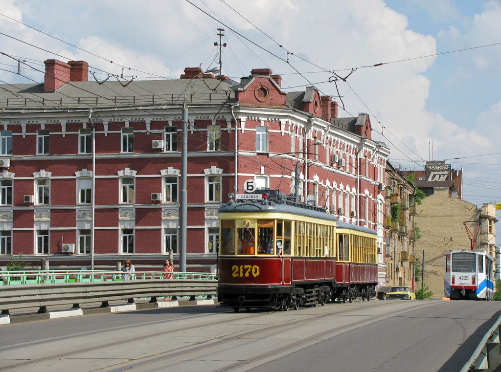Moszkva, KM — 2170; Moszkva — Parade to 110 years of Moscow tram on June 13, 2009
