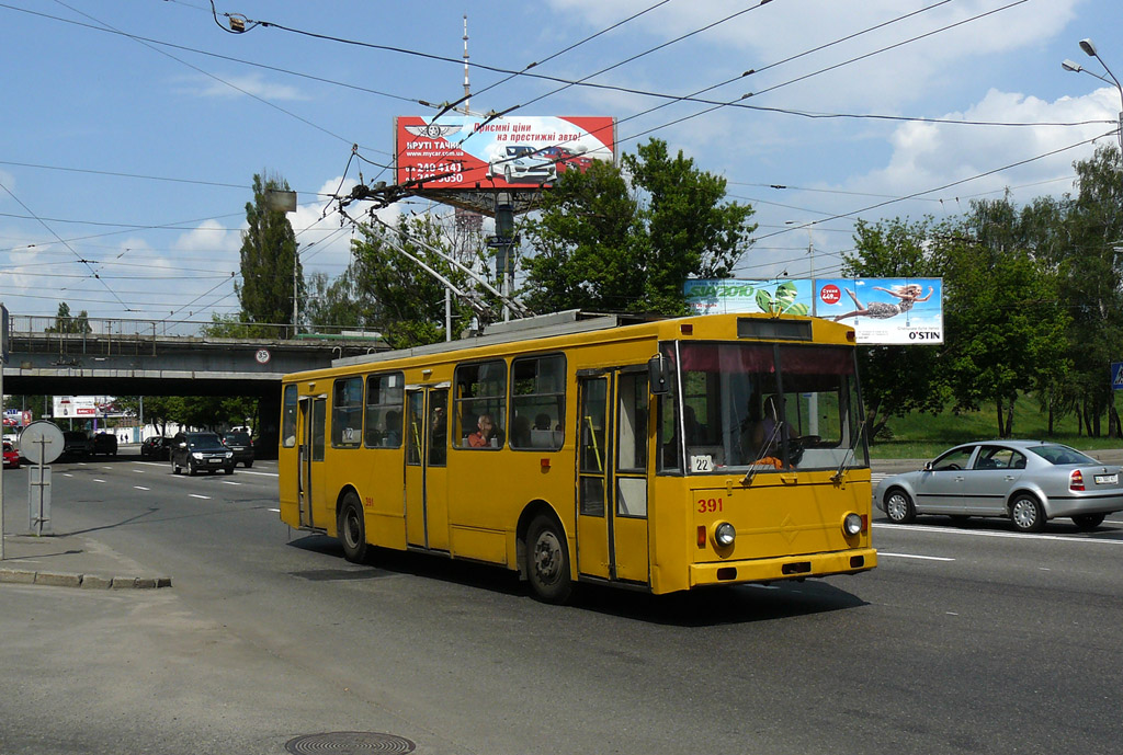 Kiev, Škoda 14Tr02/6 N°. 391
