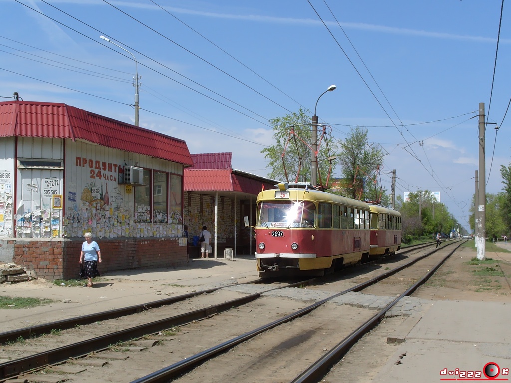 Volgograd, Tatra T3SU # 2697; Volgograd, Tatra T3SU # 2698