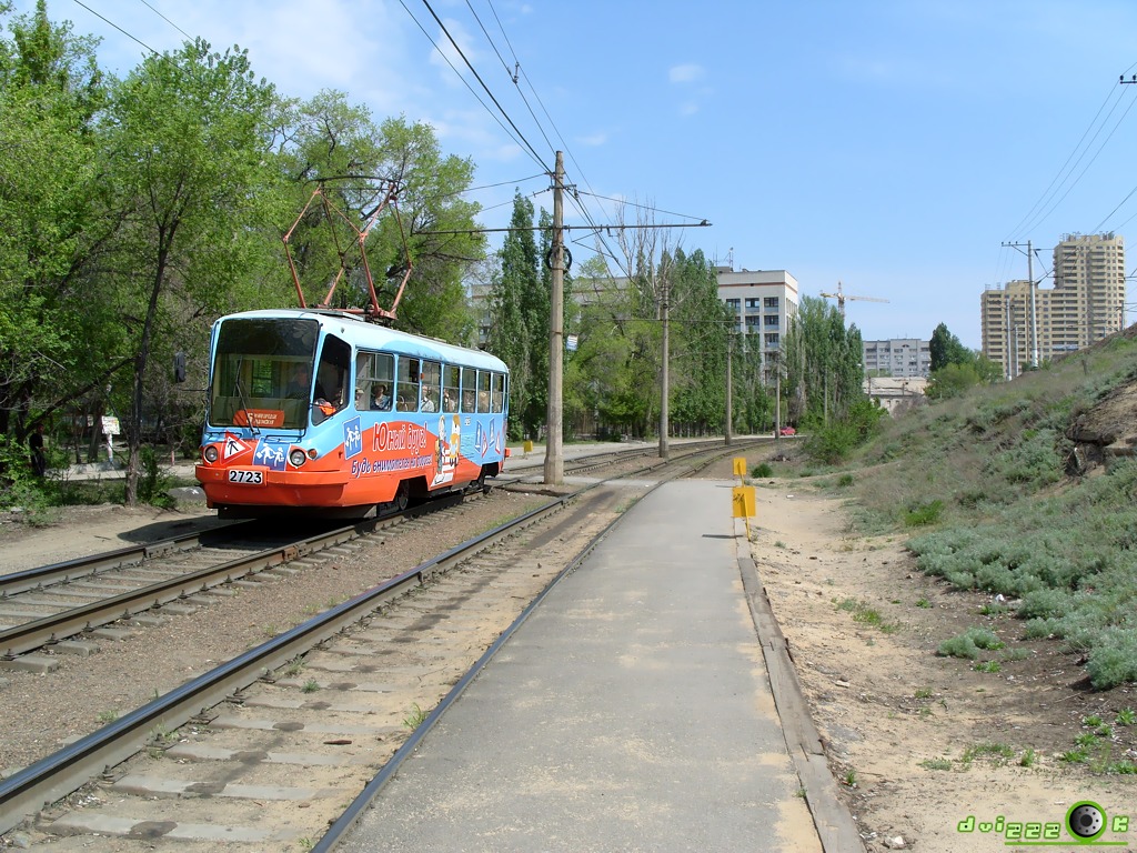 Волгоград, Tatra T3SU № 2723