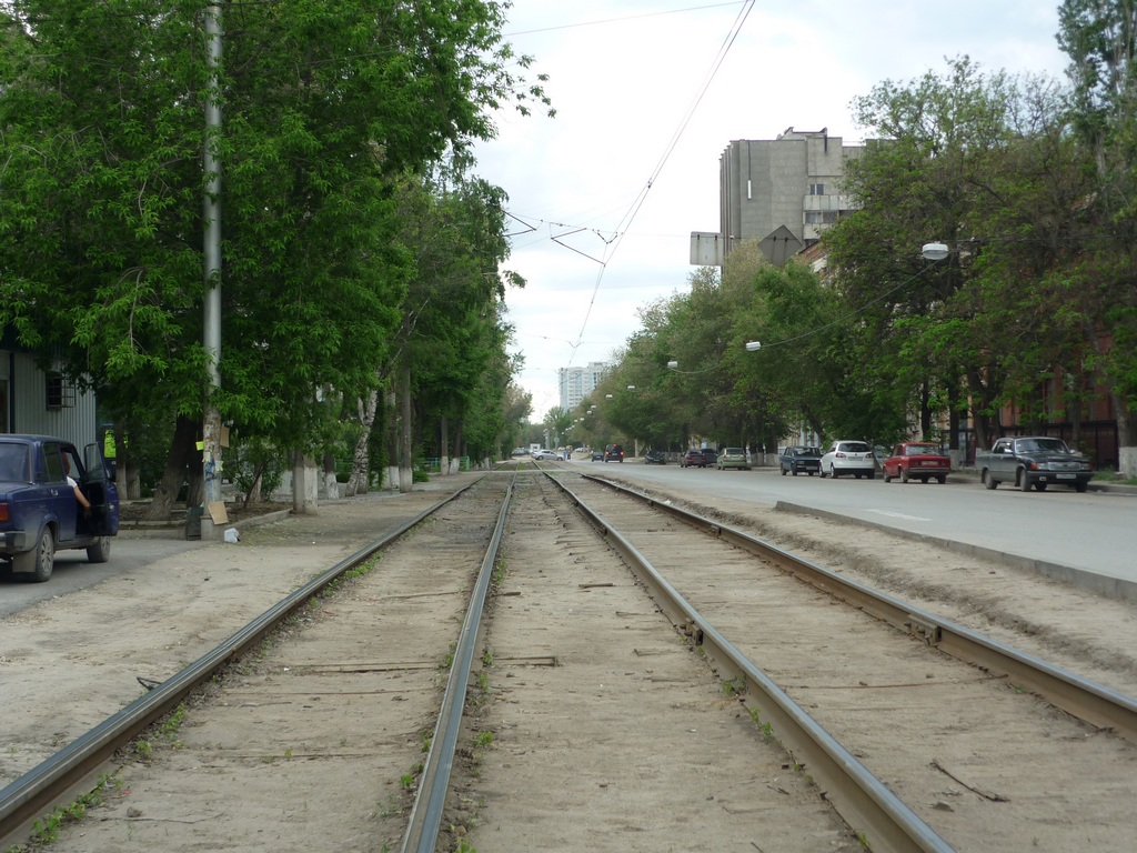 Volgograd — Tram lines: [2] Second depot — Center